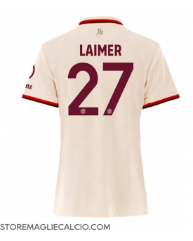 Bayern Munich Konrad Laimer #27 Maglia Gara Terza Repliche 2024-25 Donna